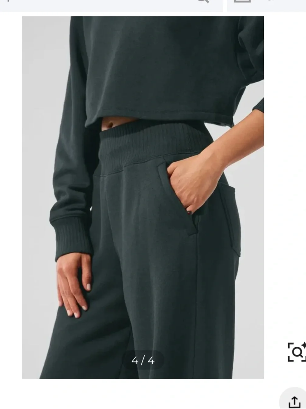 Alo set fleece